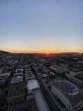 Golden Hour over San Francisco's Cityscape