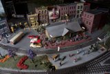 A Busy Metropolis on the Tracks