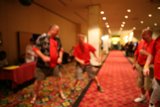 Red Shirted Men's Groove