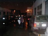 Nighttime Parking Lot Encounter
