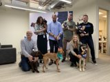 Posing with Our Four-Legged Friends