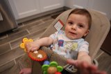 Playtime in the High Chair