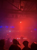 Red Light Immersion at Electronic Music Concert