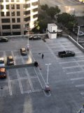 A Busy Morning at the City Parking Lot