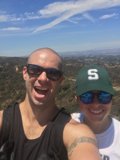 Selfie on the Santa Monica Mountains