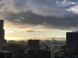 Sunset over Metropolis