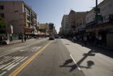 Mayday Rally on a Busy City Street