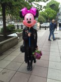 Minnie Mouse Mask Portrait