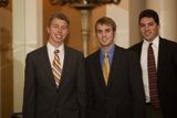 Three Men in Suits Looking Sharp