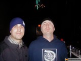 Two Men with Baseball Caps