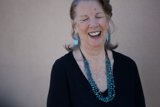 The Joyful Rhoda and her Turquoise Beaded Necklace