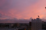 Pink Sky Silhouette