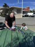 Kite Play under the Blue Sky