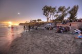 Sunset Beach Crowd