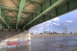 Graffiti on the Green Bridge