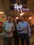 Three Friends Enjoying a Night Out at Roy's Restaurant