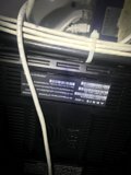 Tangled Wires behind the TV
