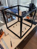 Black Metal Frame with Large Opening