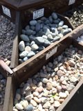 Box of Pebbles and Rubble at Burbank Empire Center