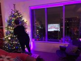 Trimmin' the tree with friends