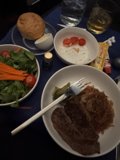 Mid-Flight Culinary Delights – En Route to South Korea