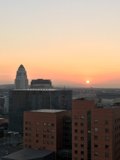Sunset over the City
