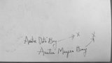 Vintage Handwriting Memo