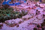 Miniature Utopia: Architectural Model of a Water Park City