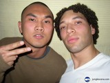 Two Men Striking a Pose