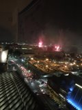 Fireworks Over Parking Lot