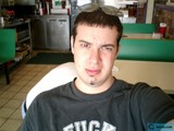 Self-Portrait in Black T-Shirt