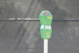 Green Parking Meter in Little Tokyo