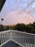 Rainbow Over the Horizon