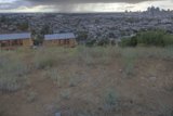 Hillside View of Rural Cityscape