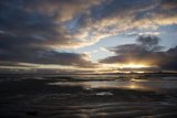 Serene Sunset at Low Tide