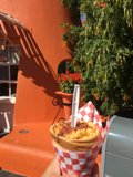 Enjoying Mac and Cheese in the Summer at Disney California Adventure Park