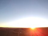 Desert Sunset Flare