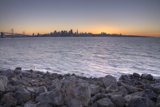 Bay Promontory at Sunset