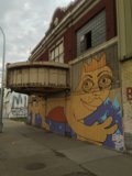 Fish Mural on Building