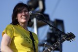 Rocking out at Coachella