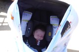 Baby Wesley in Car Seat Stroller