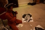 Floor Art with Freddie Stone