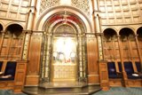 Inside the Temple of Israel