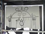 Monkey Mural in Los Angeles