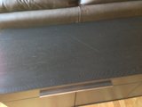 Sleek Black Coffee Table