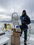Captain Dave B sets sail on San Francisco Bay