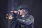 Jay-Z Rocking the Stage at Coachella 2014