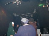 Spotlit Clubgoers