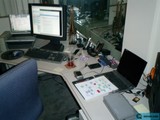 A Busy Desk for a Productive Day