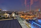 Nighttime Cityscape View from The Broad